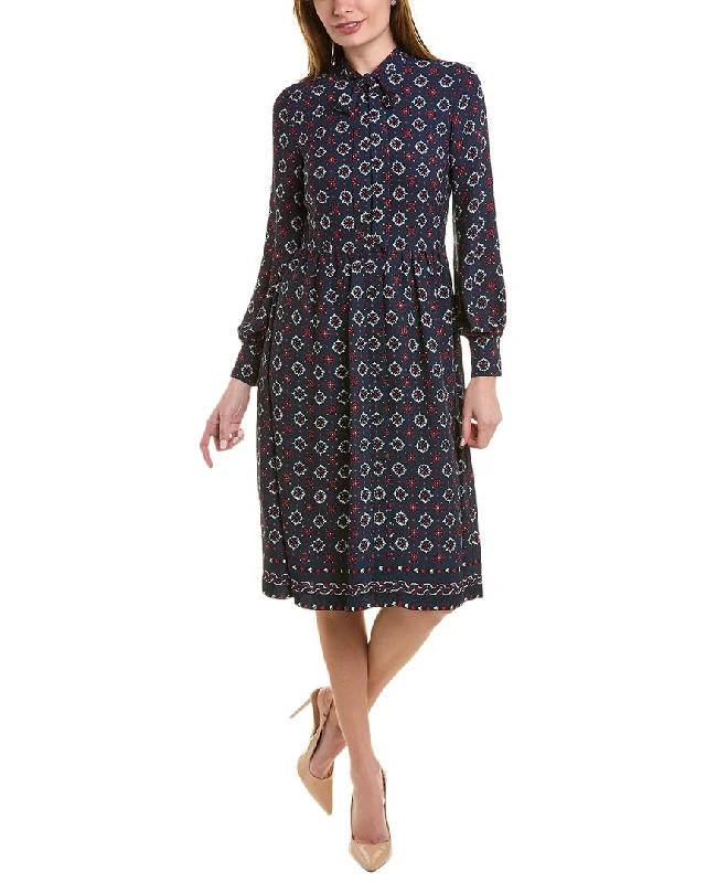 Flared Shirt Dress-Brooks Brothers Shirtdress