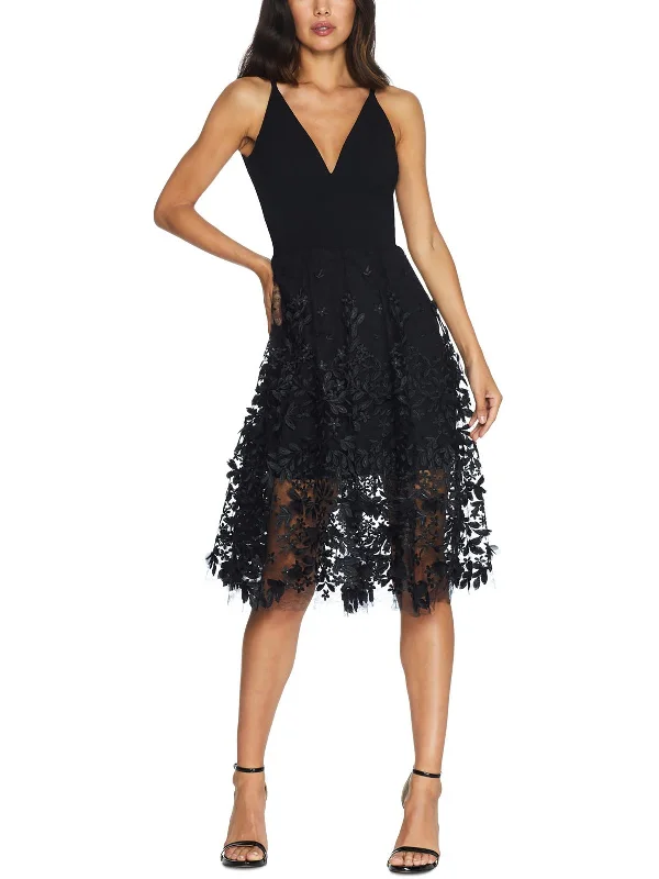 Off-White Party Dress for Classic Style -Darleen Womens Mesh G Cocktail and Party Dress Off-White Party Dress for Classic Style -Darleen Womens Mesh G Cocktail and Party Dress