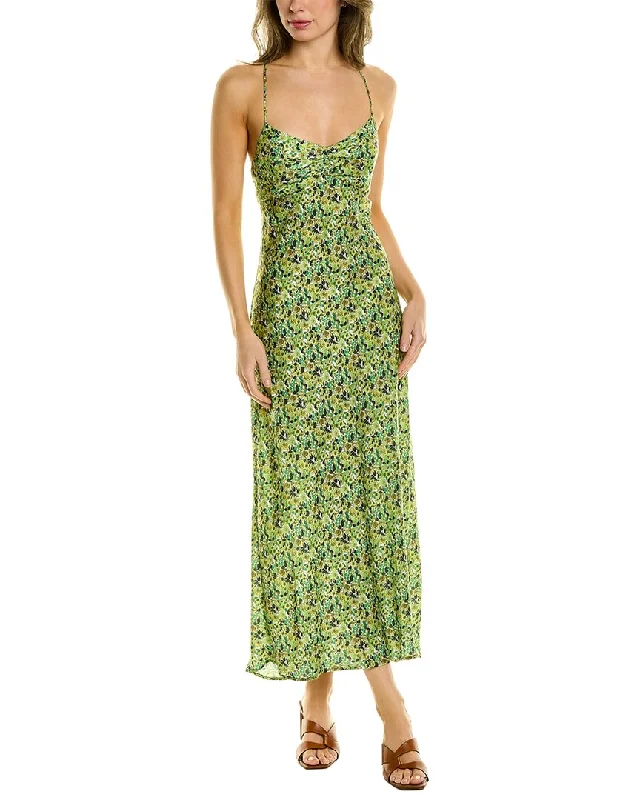 Black Lace Slip Dress -Slip Dress with V-neck and Lace -Favorite Daughter The Envy Slip Dress