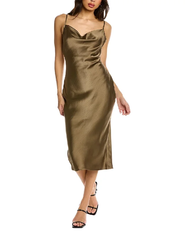 Slip Dress with Soft Texture -Women's Slip Dress with High Collar -HARPER Slip Dress Slip Dress with Soft Texture -Women's Slip Dress with High Collar -HARPER Slip Dress
