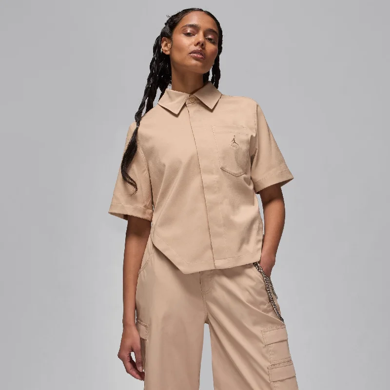 Women's Summer Top -Jordan  Woven Crop Top