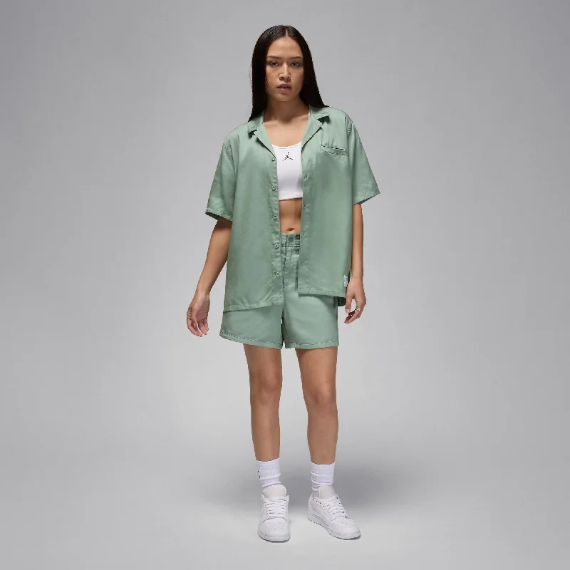 Women's Knit Blouse Top -Jordan  Woven Solid Top