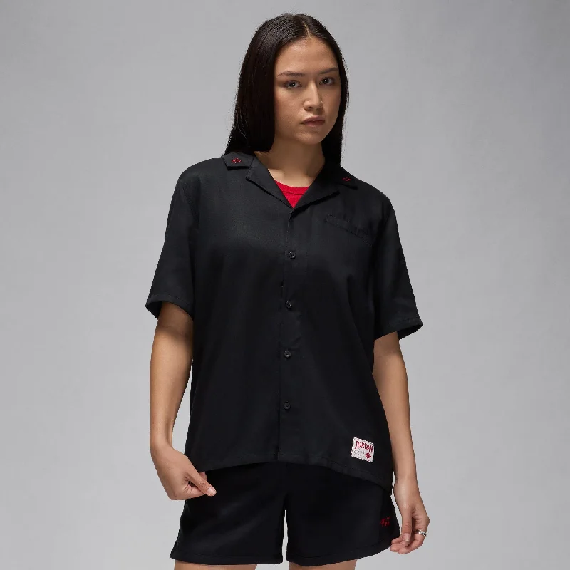 Women's Basic Top -Jordan Woven Solid Top