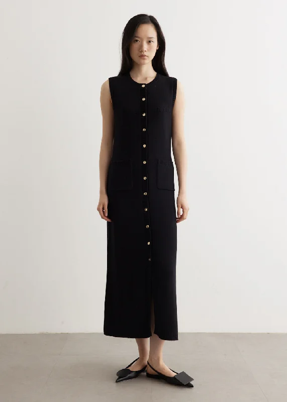 Women's Knit Bodycon Midi Dress-Kahlani Dress