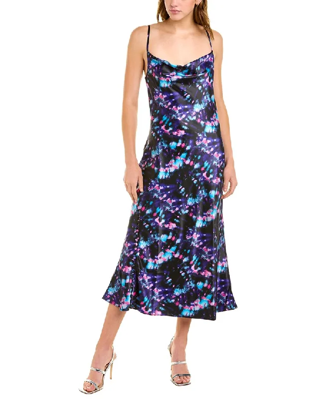 Slip Dress with Sheer Skirt -Formal White Slip Dress -Olivia Rubin Lia Slip Dress