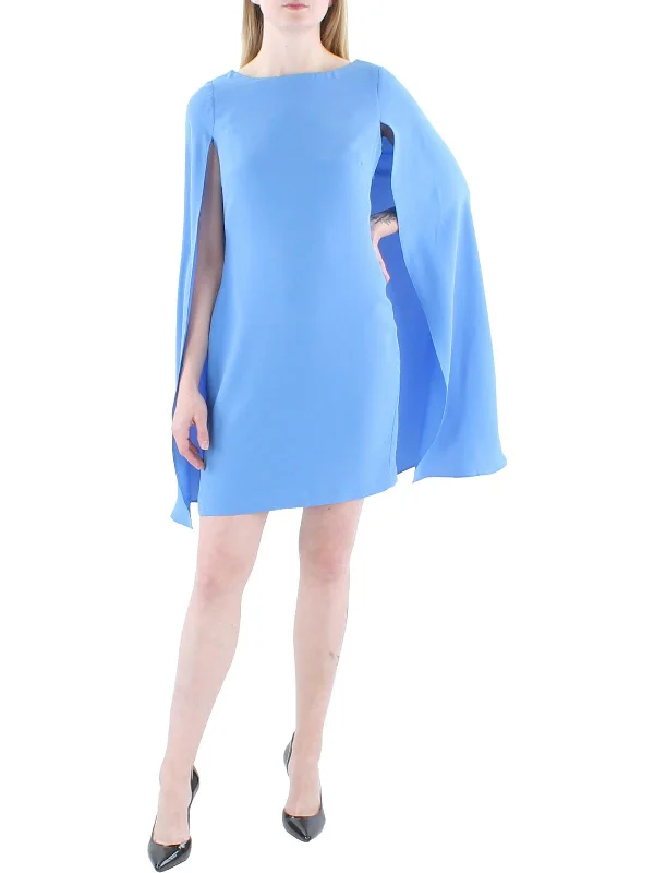 Satin Midi Party Dress for Special Occasion -Petra Womens Mini Party Sheath Dress