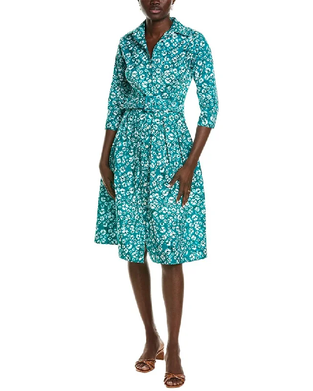 Comfortable Plaid Shirt Dress-Samantha Sung Audrey 1 Shirtdress