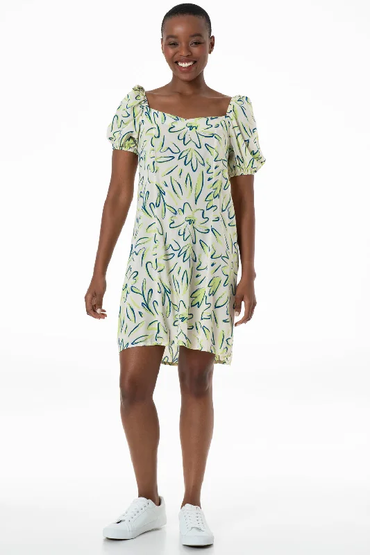 Women's Frayed Hem Midi Dress-Shift Dress _ 143349 _ Sand