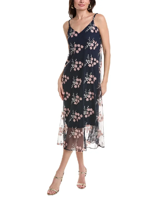 Slip Dress with Beaded Detail -Sexy Spaghetti Strap Slip Dress -Vince Camuto Slip Dress