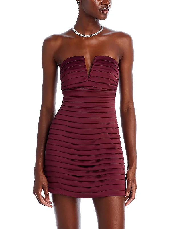 Floral Print Party Dress for Spring Events -Womens Boning Mini Cocktail And Party Dress Floral Print Party Dress for Spring Events -Womens Boning Mini Cocktail And Party Dress