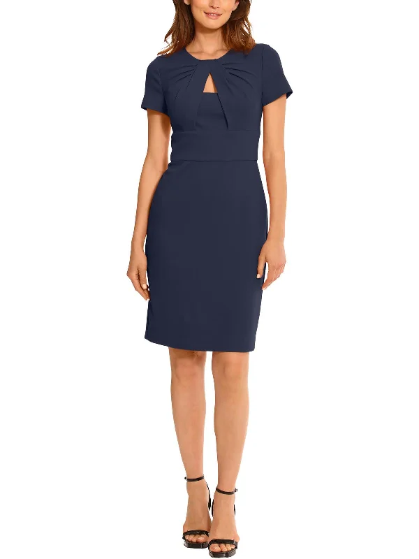 Black Velvet Party Dress for Chic Look -Womens Crepe Cut-Out Cocktail and Party Dress Black Velvet Party Dress for Chic Look -Womens Crepe Cut-Out Cocktail and Party Dress
