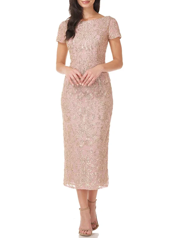 Silk Party Dress for Luxurious Look -Womens Metallic Embroidered Cocktail and Party Dress Silk Party Dress for Luxurious Look -Womens Metallic Embroidered Cocktail and Party Dress