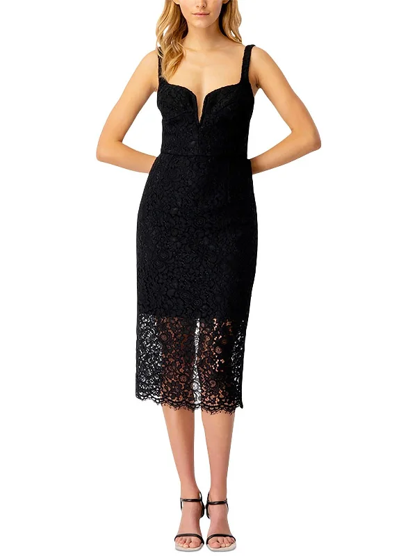 Chiffon Maxi Party Dress for Formal Look -Womens Plunging Midi Cocktail and Party Dress Chiffon Maxi Party Dress for Formal Look -Womens Plunging Midi Cocktail and Party Dress