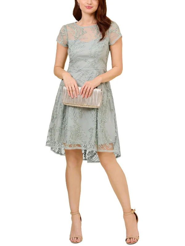 Elegant Pink Party Dress for Formal Gathering -Womens Sequined Mini Cocktail And Party Dress Elegant Pink Party Dress for Formal Gathering -Womens Sequined Mini Cocktail And Party Dress