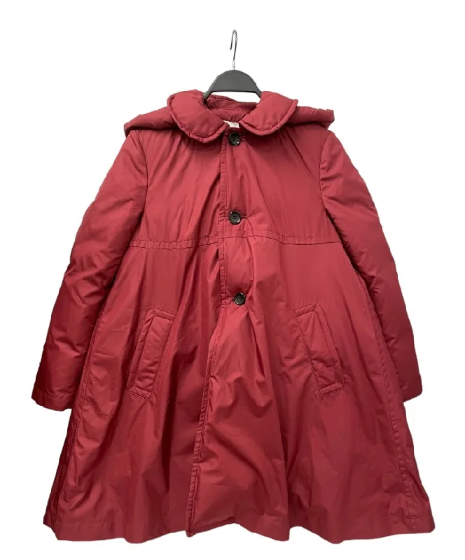 Women's Stylish Down Jacket-COMME des GARCONS GIRL/Puffer Jkt/S/RED/Polyester