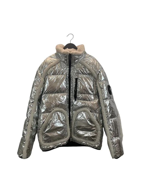 Women's Packable Down Coat-MOOSE KNUCKLES/Puffer Jkt/M/Polyester/SLV/