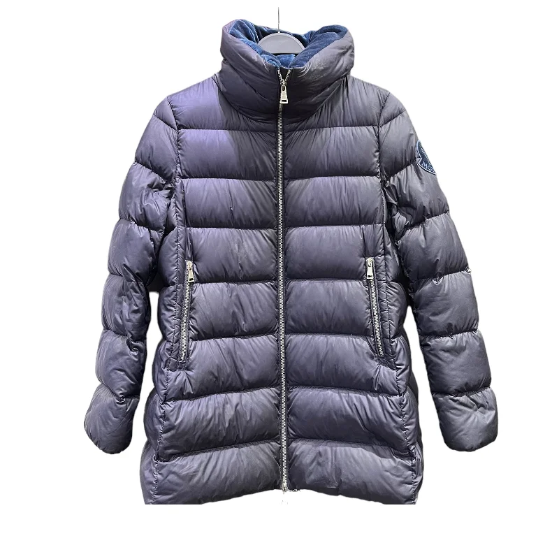 Women's Down Coat for Chic Winter Style-MONCLER///Quilted Jkt/2/Plain/Nylon/NVY//W [Active Wear] Outdoor/Moncler Torcon