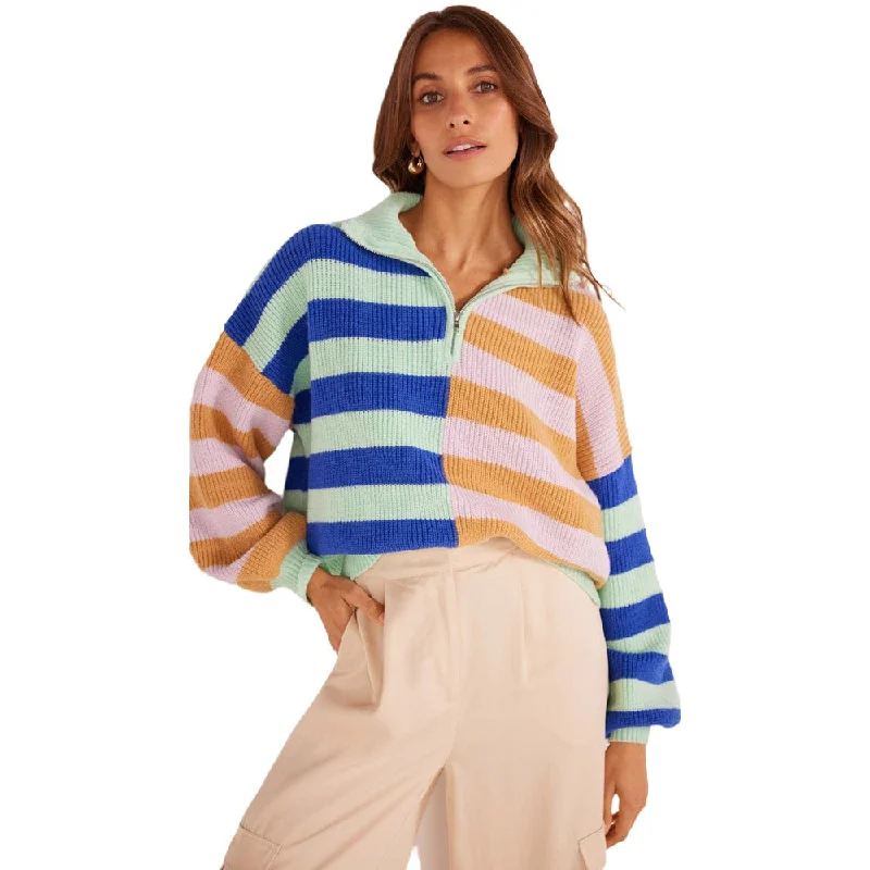 Women's Jackets for Everyday Protection-Astrid Quarter Zip Jumper - Womens