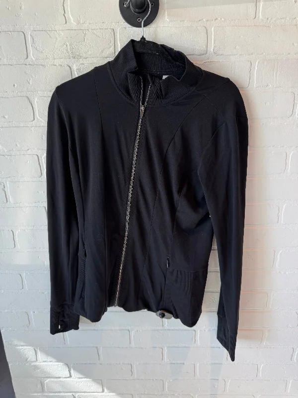 Women's Jackets for Eco-Conscious Shoppers-Athletic Jacket By Athleta In Black, Size: M Women's Jackets for Eco-Conscious Shoppers-Athletic Jacket By Athleta In Black, Size: M