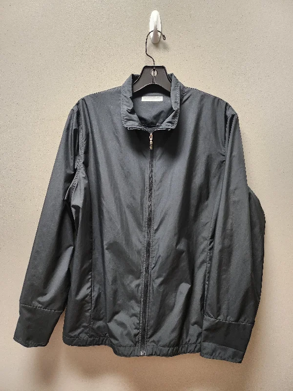 Women's Jackets for Fashion-Forward Winter Wear-Athletic Jacket By Callaway In Black, Size: L Women's Jackets for Fashion-Forward Winter Wear-Athletic Jacket By Callaway In Black, Size: L