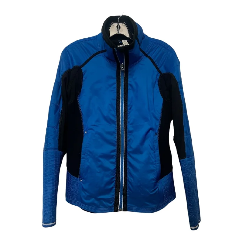 Women's Jackets for Fall-Athletic Jacket By Lululemon In Blue, Size: 6