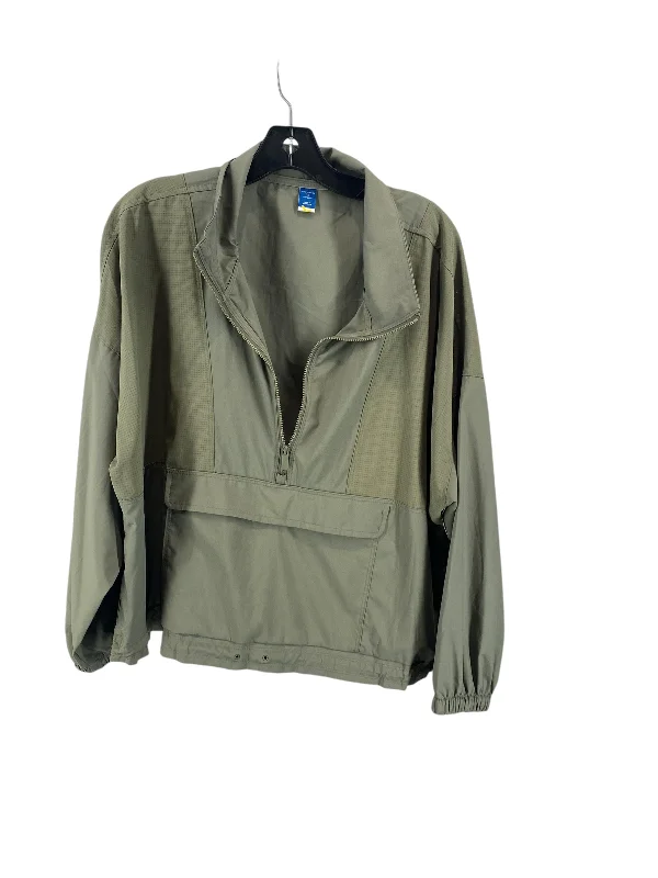 Women's Jackets for Comfortable Travel-Athletic Jacket By Old Navy In Green, Size: Xl Women's Jackets for Comfortable Travel-Athletic Jacket By Old Navy In Green, Size: Xl
