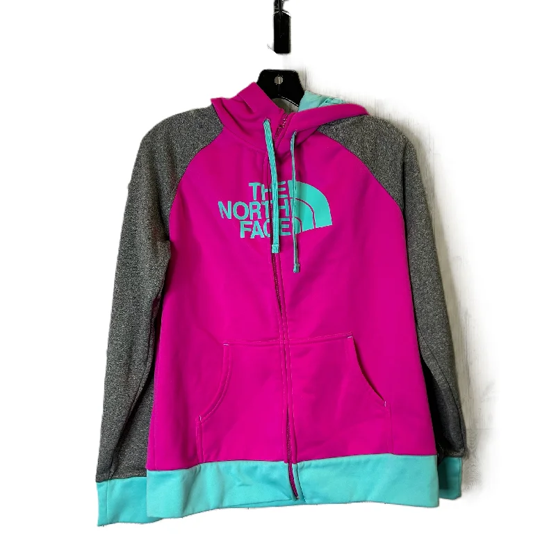 Women's Jackets for Trendsetting Style-Athletic Jacket By The North Face In Pink, Size: M Women's Jackets for Trendsetting Style-Athletic Jacket By The North Face In Pink, Size: M