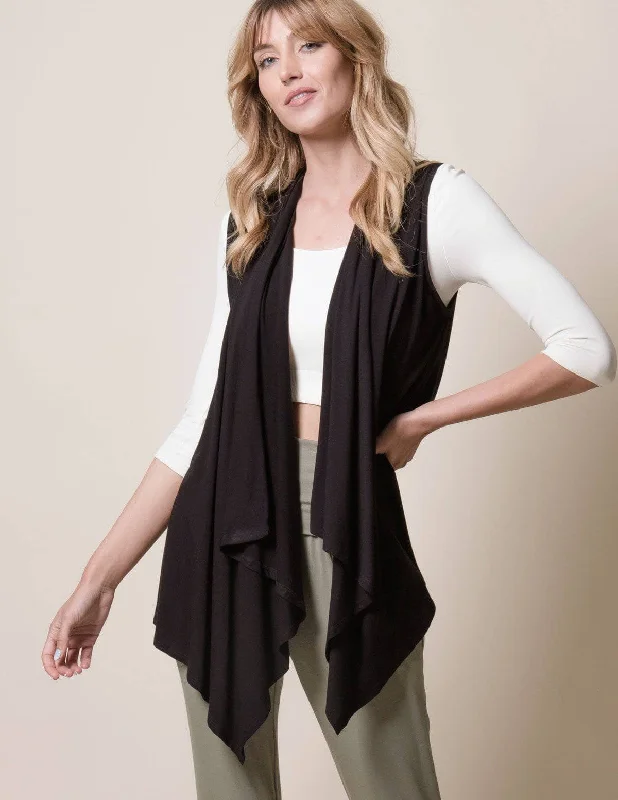 Kimono for Cozy Winter Nights-Bamboo Swing Vest