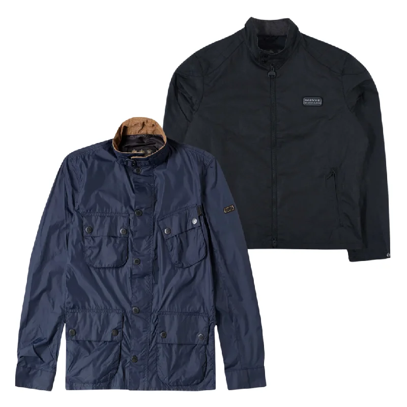 Women's Jackets with Athletic Fit-25x BARBOUR NYLON JACKETS