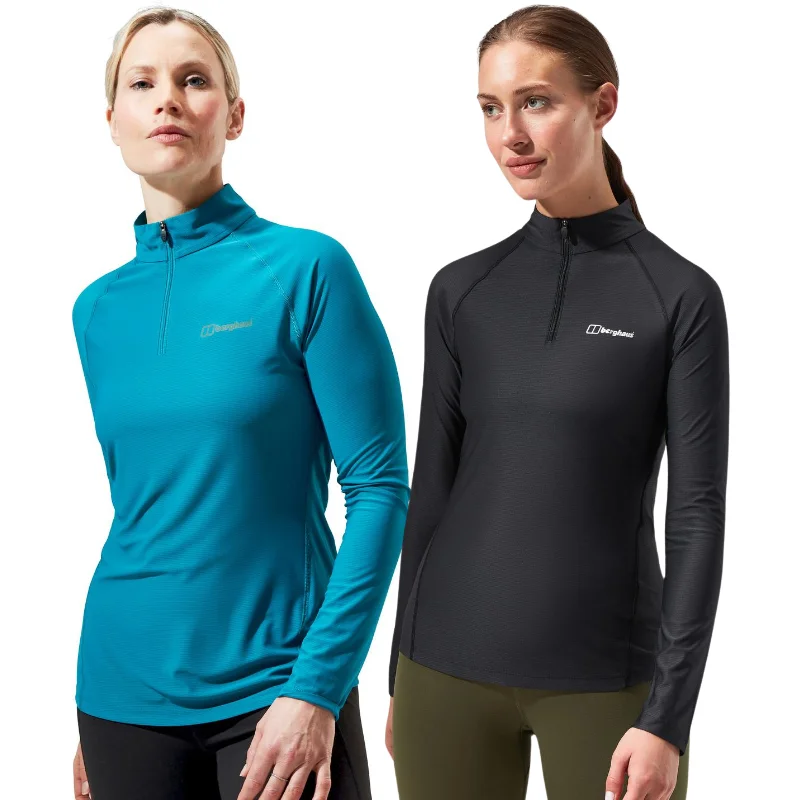 Women's Soft Touch Casual Long Sleeve T-shirt -Berghaus Womens 24/7 Long Sleeve T-Shirt Women's Soft Touch Casual Long Sleeve T-shirt -Berghaus Womens 24/7 Long Sleeve T-Shirt