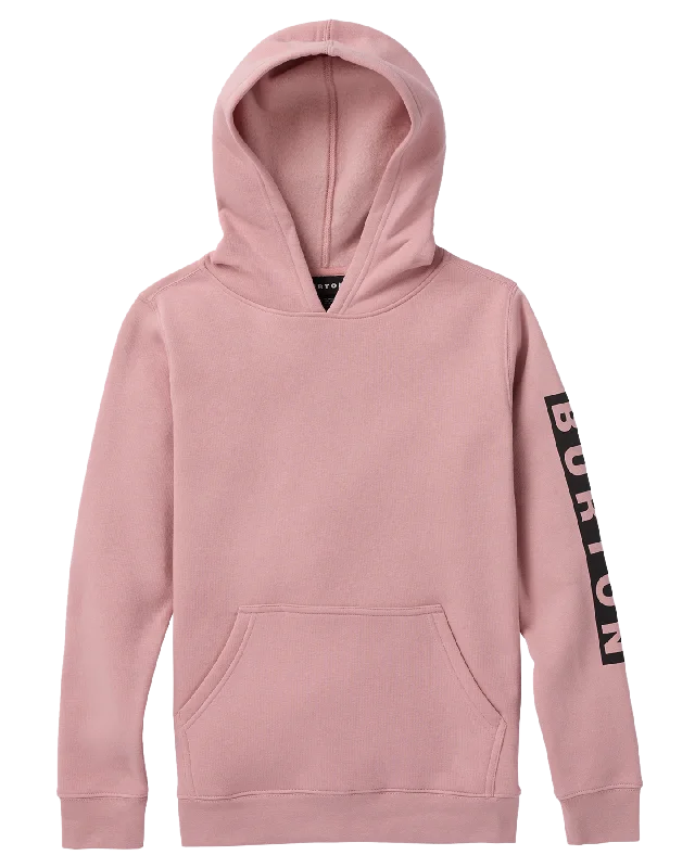 Women's Jackets with Color Block Design-Burton Kids' Elite Pullover Hoodie - Powder Blush Women's Jackets with Color Block Design-Burton Kids' Elite Pullover Hoodie - Powder Blush
