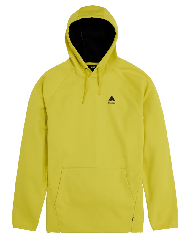 Women's Jackets for Chic Travel Wear-Burton Men's Crown Weatherproof Pullover Fleece - Sulfur Women's Jackets for Chic Travel Wear-Burton Men's Crown Weatherproof Pullover Fleece - Sulfur