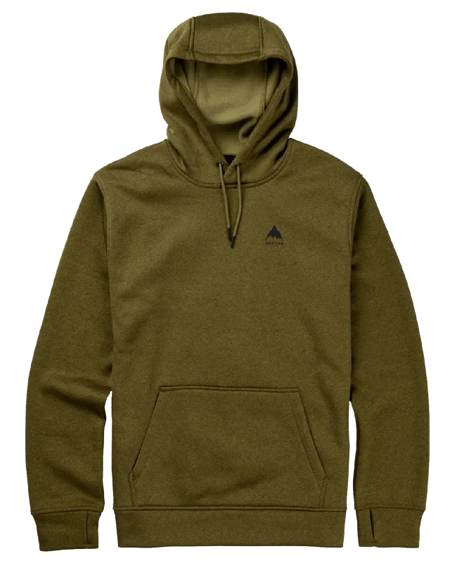 Women's Jackets for Effortless Style-Burton Men's Oak Pullover Hoodie - Martini Olive Heather Women's Jackets for Effortless Style-Burton Men's Oak Pullover Hoodie - Martini Olive Heather