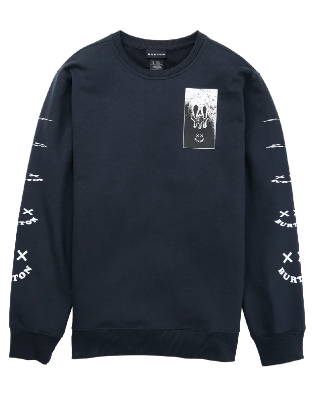 Women's Jackets for Sleek Casual Look-Burton Men's Skeleton Key 24 Fleece Crewneck - True Black Women's Jackets for Sleek Casual Look-Burton Men's Skeleton Key 24 Fleece Crewneck - True Black
