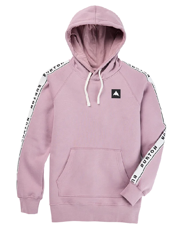 Women's Jackets with Slimming Fit-Burton Women's Lost Things Pullover Hoodie - Elderberry - 2023 Women's Jackets with Slimming Fit-Burton Women's Lost Things Pullover Hoodie - Elderberry - 2023