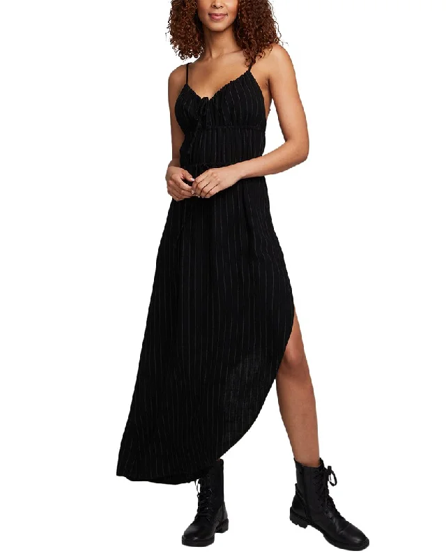 Silk Black Dress Slip -Slip Dress for Black Tie Event -Chaser Beverly Pinstripe Shirley Linen-Blend Slip Dress Silk Black Dress Slip -Slip Dress for Black Tie Event -Chaser Beverly Pinstripe Shirley Linen-Blend Slip Dress