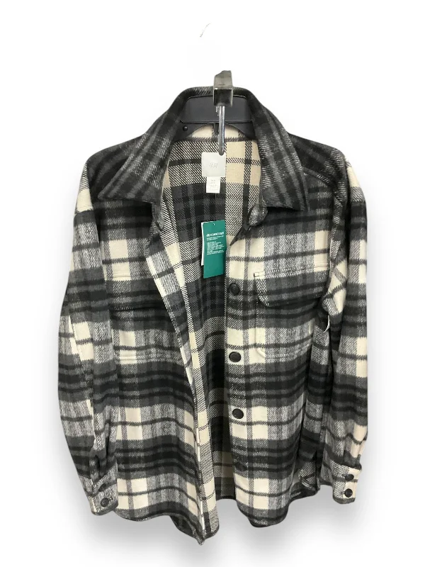 Women's Jackets for Sports-Coat Other By H&m In Plaid Pattern, Size: M