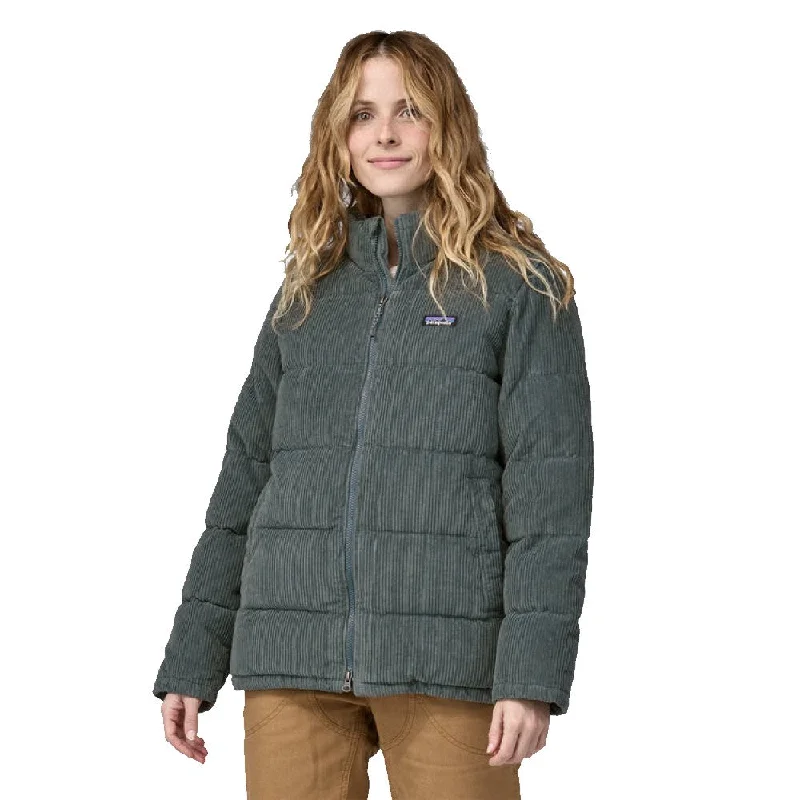 Women's Jackets for Minimalist Style-Cord Fjord Coat - Womens