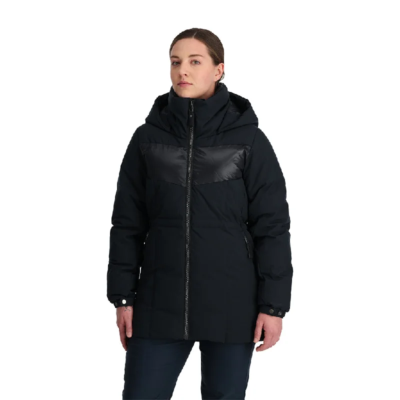 Women's High-Quality Down Coat-Womens Eastwood Long - Black