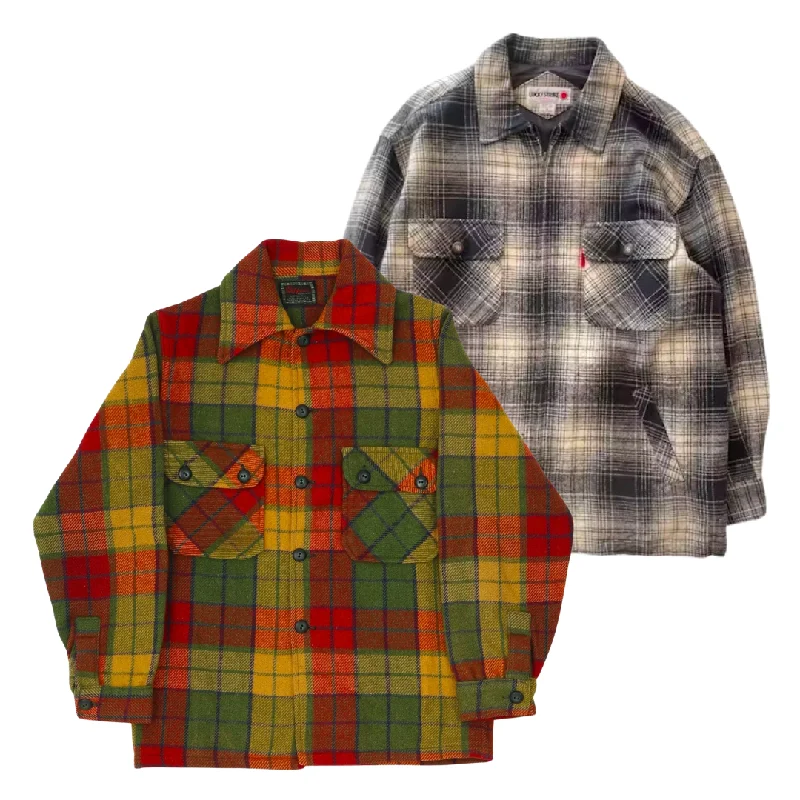 Women's Jackets with Easy-to-Wear Design-50x FLANNEL JACKETS