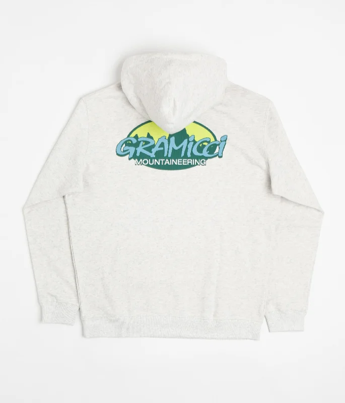 Women's Jackets for Running-Gramicci Summit Hoodie - Ash Heather