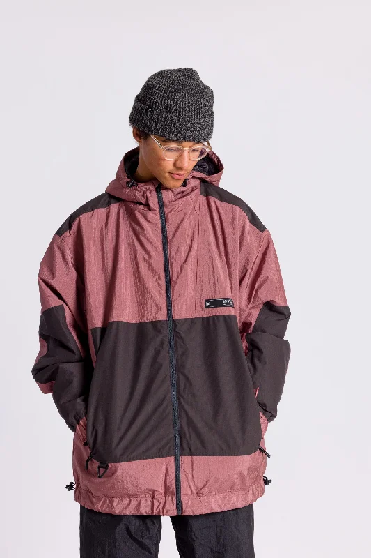 Women's Jackets with Faux Leather Trim-L1 Ventura Snow Jacket  - Rose/Phantom 2023