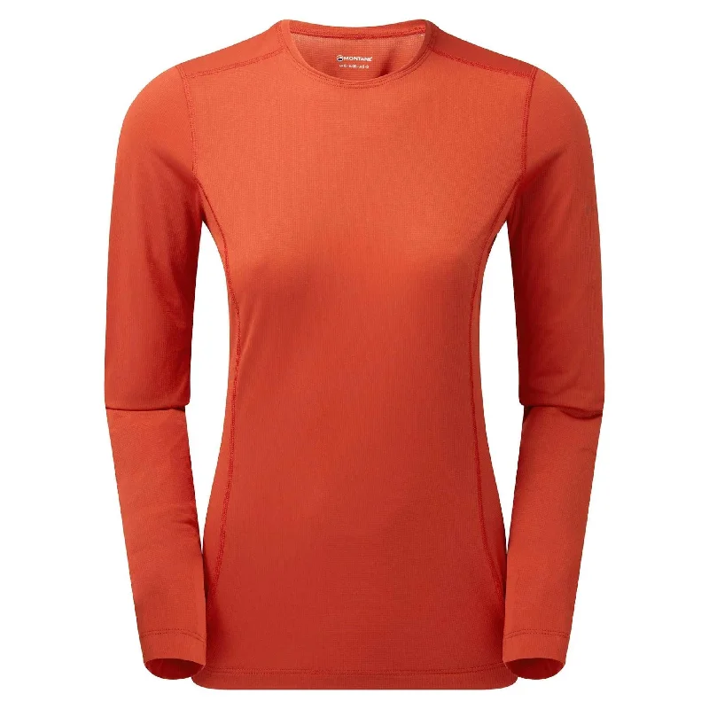 Women's Trendy Basic Long Sleeve T-shirt -Montane Dart Lite Long Sleeve T-Shirt - Womens Women's Trendy Basic Long Sleeve T-shirt -Montane Dart Lite Long Sleeve T-Shirt - Womens