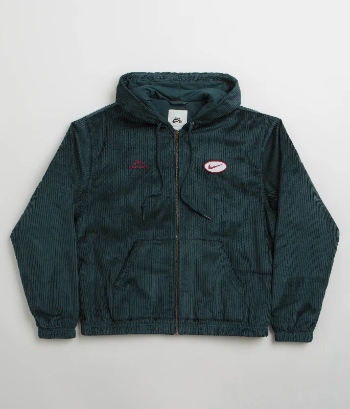 Women's Jackets for a Chic Look-Nike SB Hooded Cord Jacket - Armory Navy / Hyper Royal Women's Jackets for a Chic Look-Nike SB Hooded Cord Jacket - Armory Navy / Hyper Royal