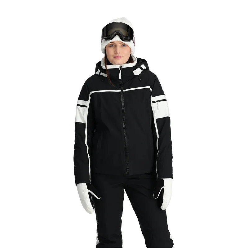 Women's Down Coat for Comfort-Womens Poise - Black