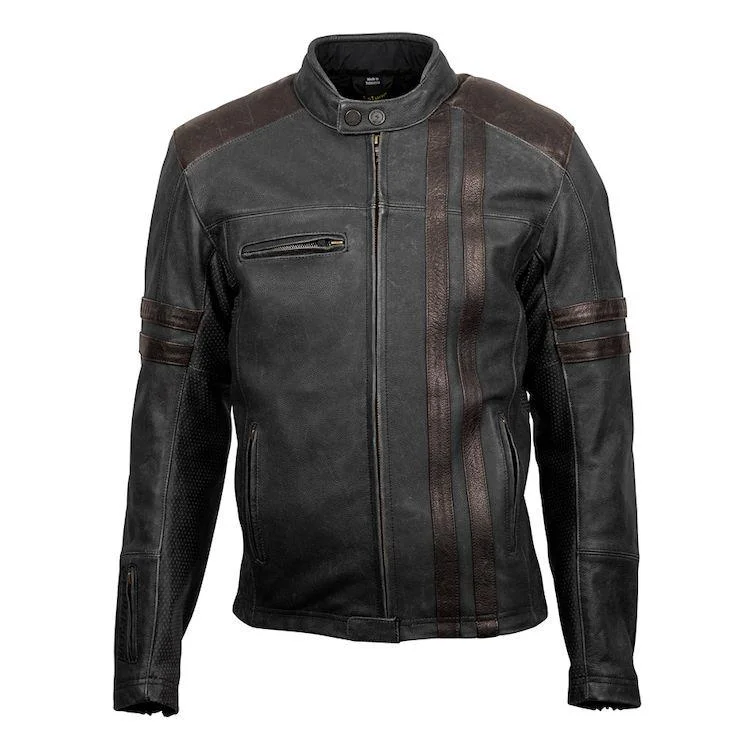 Women's Jackets with Oversized Look-Scorpion 1909 Motorcycle Leather Jacket