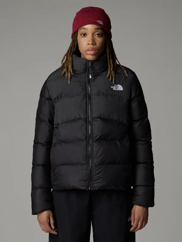Best Down Coats for Women-Piumino Saikuru Squadrato Nero