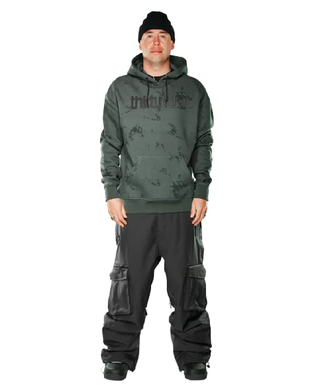 Women's Jackets with Flattering Cut-Thirtytwo Double Tech Hoodie - Black/Charcoal