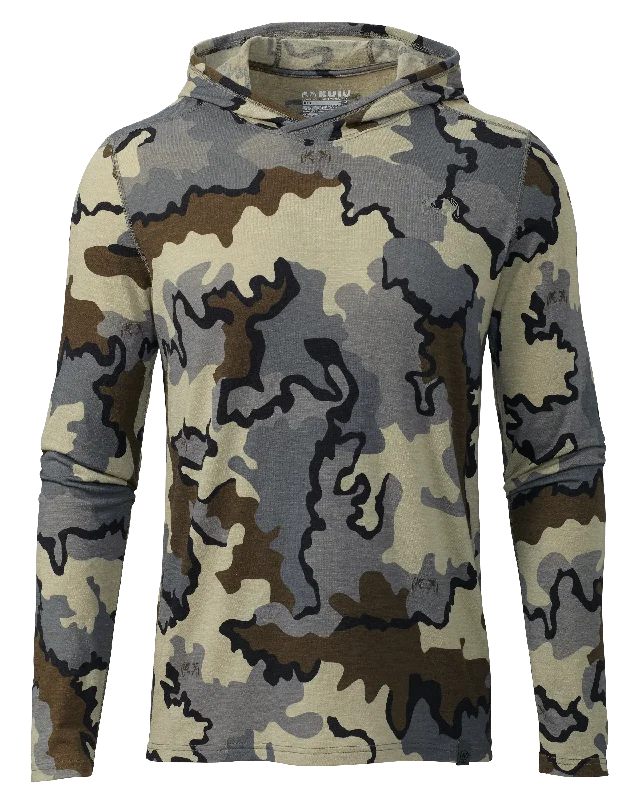Women's Jackets with Open-Front Design-ULTRA Merino 120 LT LS Hoodie | Vias
