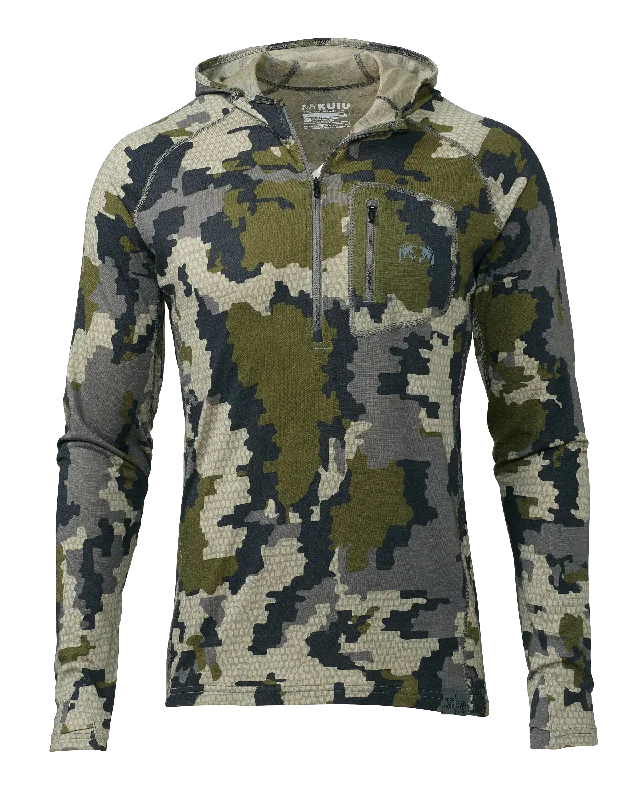 Women's Jackets with Trench Coat Design-ULTRA Merino 145 Zip-T Hunting Hoodie | Verde Women's Jackets with Trench Coat Design-ULTRA Merino 145 Zip-T Hunting Hoodie | Verde